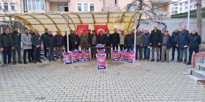 Bozüyük'te Çiftçilere Tohum Desteği
