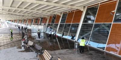 Otobüs Terminalinde Temizlik Çalışmaları