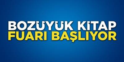 Bozüyük Kitap Fuarı Başlıyor