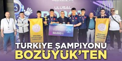Türkiye Şampiyonu Bozüyük'ten