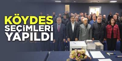 KÖYDES Seçimleri Yapıldı