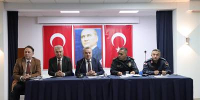 Bozüyük'te Okul Güvenliği Toplantısı