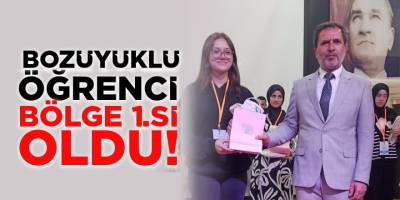 Bozüyüklü Öğrenci Bölge 1.si Oldu!