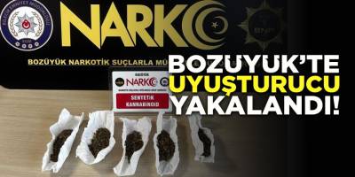 Bozüyük'te Uyuşturucu Yakalandı!