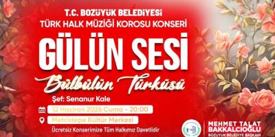 Türk Halk Müziği Konseri Yapılacak