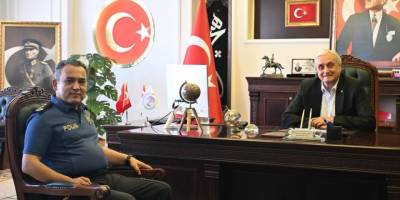 Müdür Dönmez'den Başkan Bakkalcıoğlu'na Ziyaret