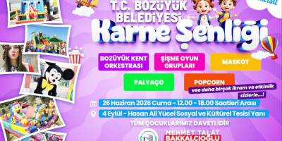 Bozüyük'te Karne Şenliği Yapılacak