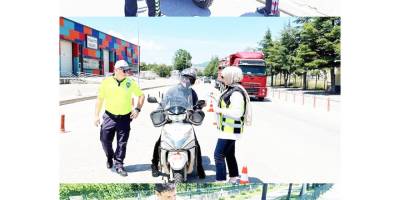 Bozüyük'te Motosiklet Denetimi!