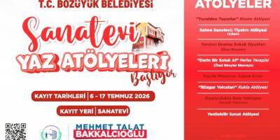 Sanatevi Yaz Atölyeleri Başlıyor
