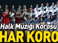TÜRK HALK MÜZİĞİ KOROSU'NDAN "BAHAR KONSERİ"