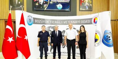 Jandarma Komutanlarından Bozüyük TSO'ya Ziyaret