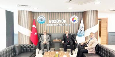 Kaymakam Helvacı'dan Bozüyük TSO'ya Ziyaret