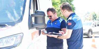 Bozüyük'te Şehir İçi Minibüslere Sıkı Denetim