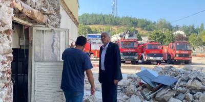 Başkan Bakkalcıoğlu çalışmaları inceledi