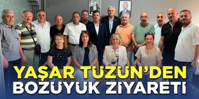 Yaşar Tüzün'den Bozüyük Ziyareti
