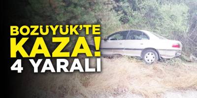 Bozüyük'te Kaza! 4 Yaralı