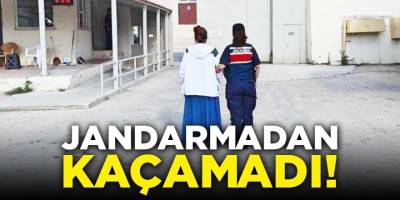 Jandarmadan Kaçamadı!