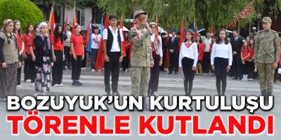 Bozüyük'ün Kurtuluşu Törenle Kutlandı