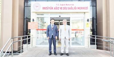 Kaymakam Helvacı'dan Bozüyük Ağız ve Diş Sağlığı Merkezine Ziyaret
