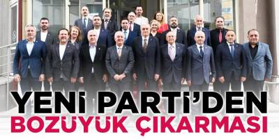 Yeni Parti'den Bozüyük Çıkarması