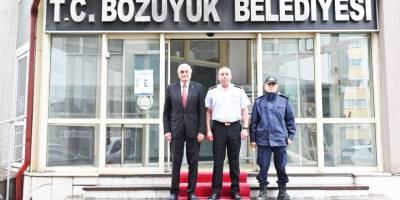 Jandarma Komutanlarından Başkan Bakkalcıoğlu'na Ziyaret