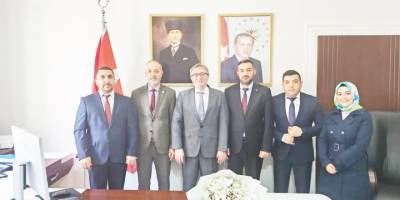 Camiler ve Din Görevlileri Haftası'nda Kaymakam Helvacı'ya Ziyaret