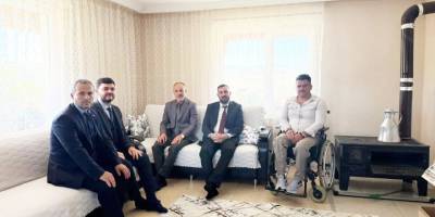 Müftü Arpacı'dan Gazi Muharrem Kurt'a Ziyaret