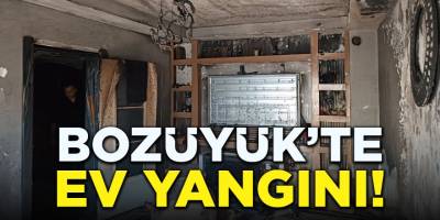 Bozüyük'te Ev Yangını!