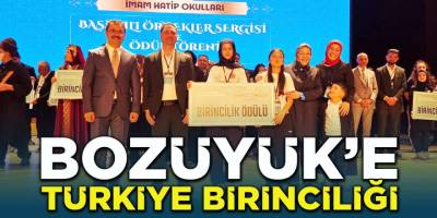 Bozüyük'e Türkiye Birinciliği!