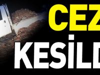 ÇEVREYİ KİRLETEN VATANDAŞA CEZA KESİLDİ