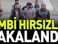 KOMBİ HIRSIZLARI YAKALANDI