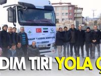 YARDIM TIRI YOLA ÇIKTI
