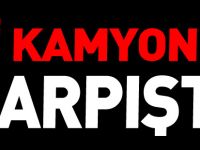 İKİ KAMYONET ÇARPIŞTI 1 YARALI