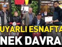 DUYARLI ESNAFTAN ÖRNEK DAVRANIŞ