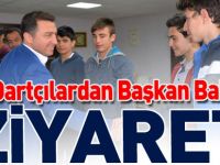 GENÇ DARTÇILARDAN BAŞKAN BAKICI'YA ZİYARET
