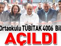 ATATÜRK ORTAOKULU TÜBİTAK 4006 BİLİM FUARI AÇILDI
