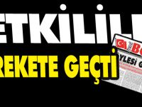 YETKİLİLER HAREKETE GEÇTİ