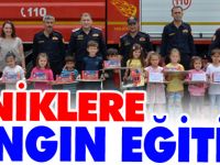 MİNİKLERE YANGIN EĞİTİMİ