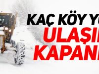 223 KÖY YOLU KAPANDI!