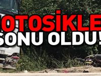 MOTOSİKLETİ SONU OLDU!