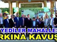 YEDİLER MAHALLESİ PARKINA KAVUŞTU