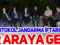 PROTOKOL JANDARMA İFTARINDA BİR ARAYA GELDİ