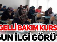 ENGELLİ BAKIM KURSLARI YOĞUN İLGİ GÖRÜYOR