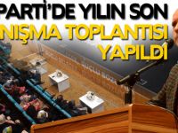AK PARTİ YILIN SON İLÇE DANIŞMA TOPLANTISINI YAPTI