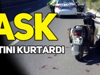 KASK HAYATINI KURTARDI