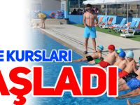 YÜZME KURSLARI BAŞLADI