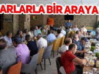 MUHTARLARLA BİR ARAYA GELDİ