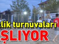 GENÇLİK TURNUVALARI BAŞLIYOR
