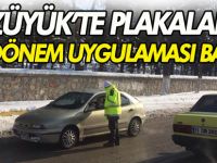 BOZÜYÜK’TE PLAKALARDA YENİ DÖNEM UYGULAMALARI BAŞLADI