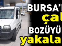 BURSA’DAN ÇALDI BOZÜYÜK’TE YAKALANDI